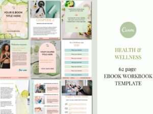 Ebook Workbook Template Canva
