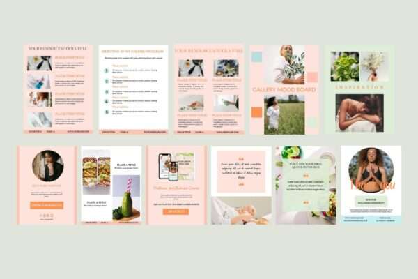 Canva ebook template