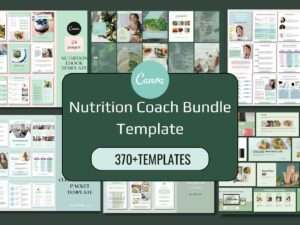 Nutritionist Canva Business Template