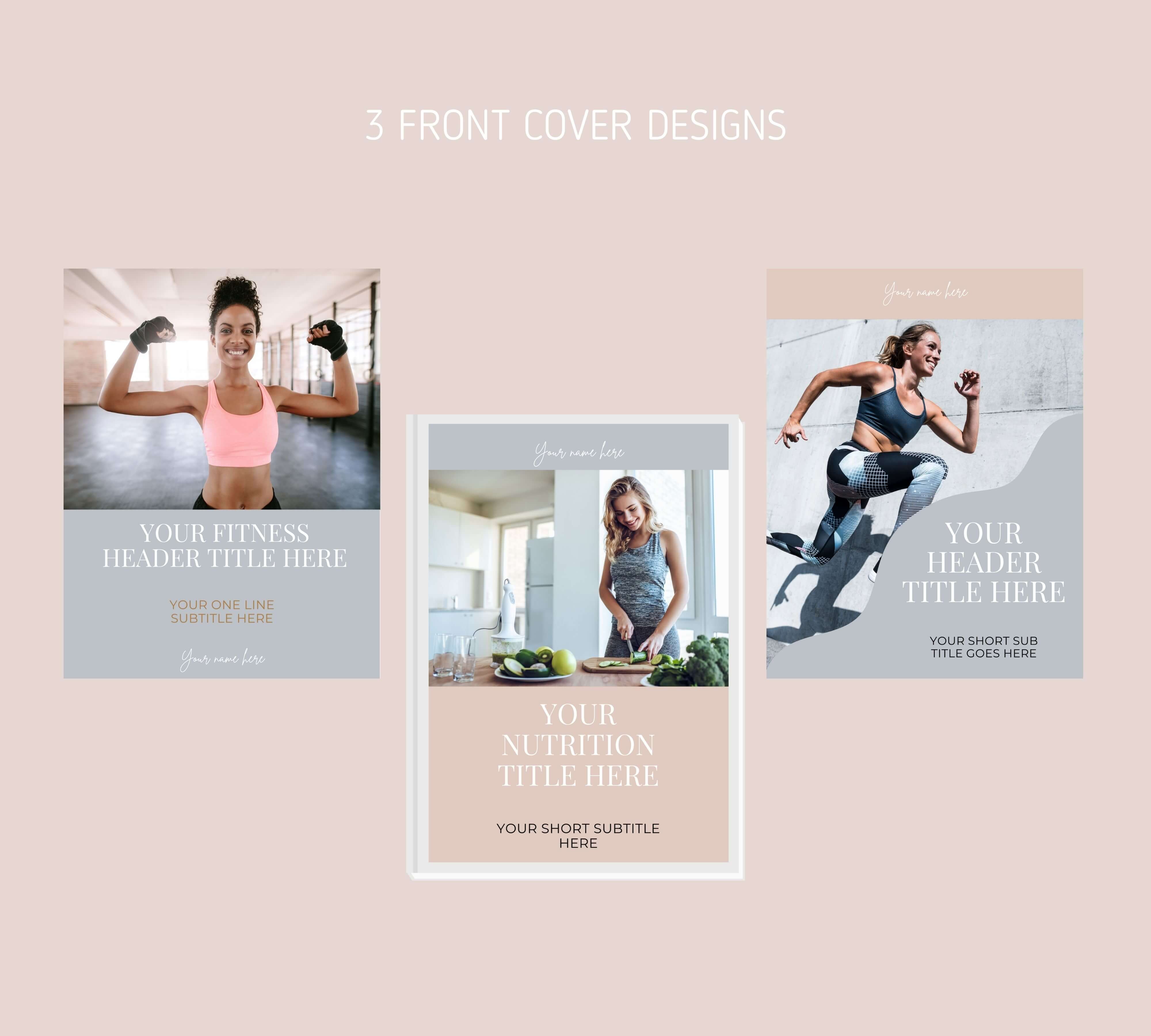 Fitness & Nutrition lead magnet template
