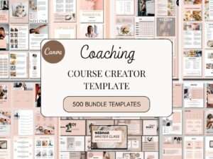 Fitness Course Creator Bundle Canva