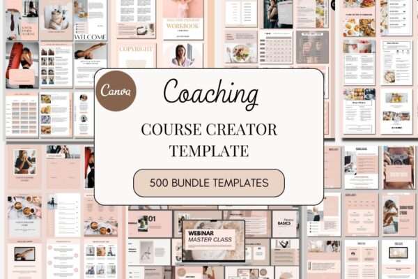 Fitness Course Creator Bundle Canva