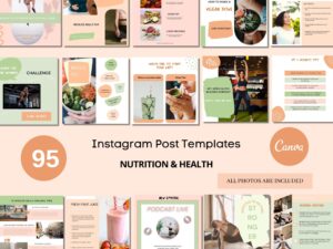 health coach instagram templates