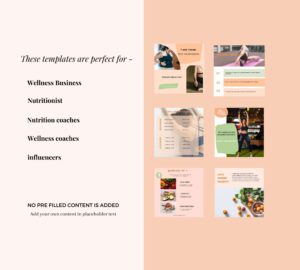 Health Coach Instagram Templates