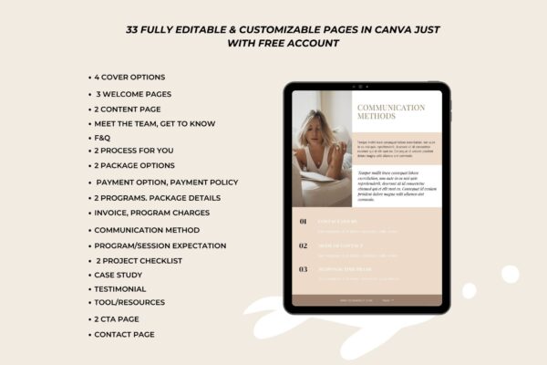 client welcome packet template