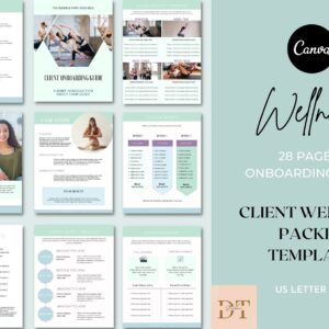 client welcome template wellness