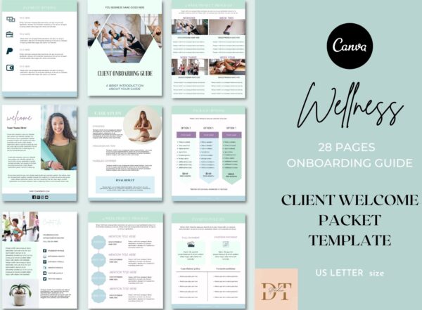 client welcome template wellness