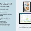 recipe book template healthy
