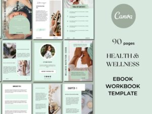 Workbook ebook Template Health