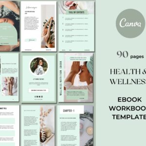 Workbook ebook Template Health