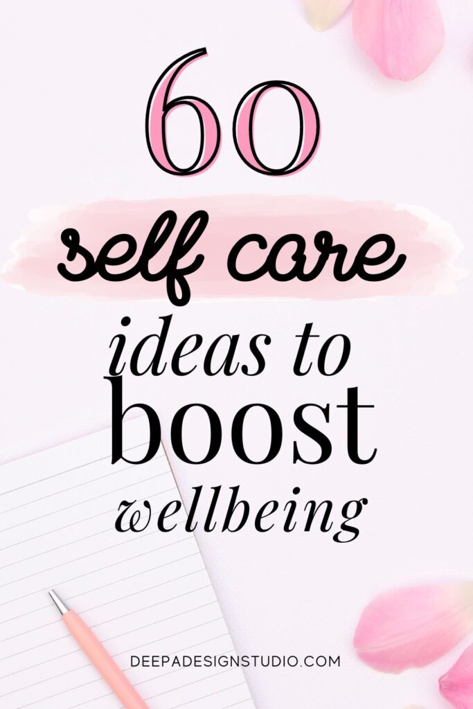 self care ideas to boost wellbeing