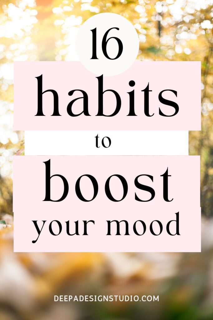habits to boost mood