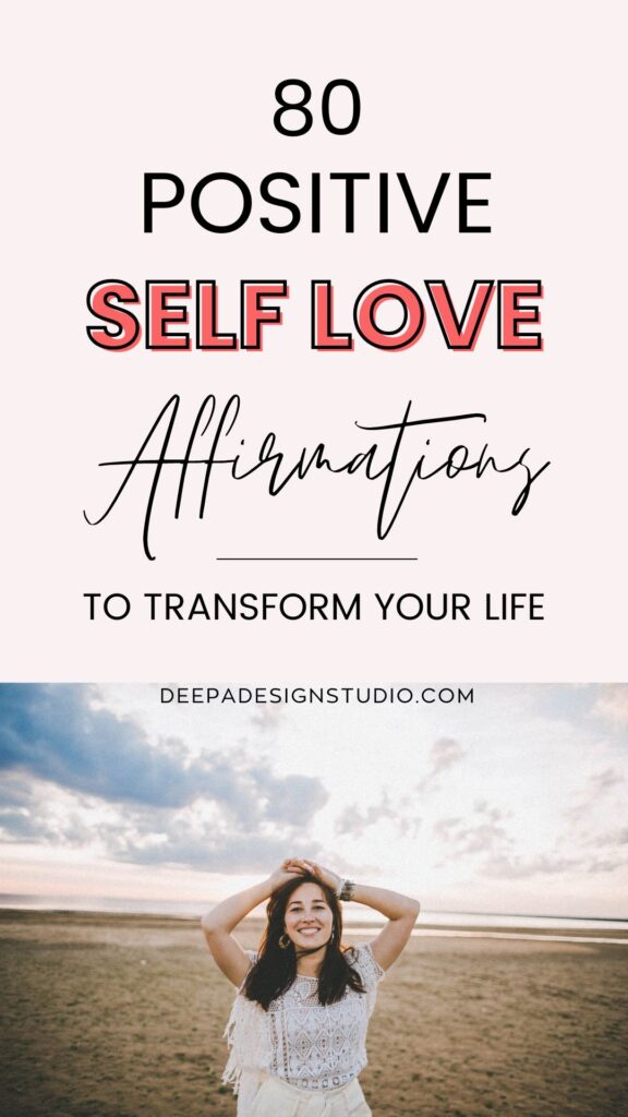 80 positive self love affirmations