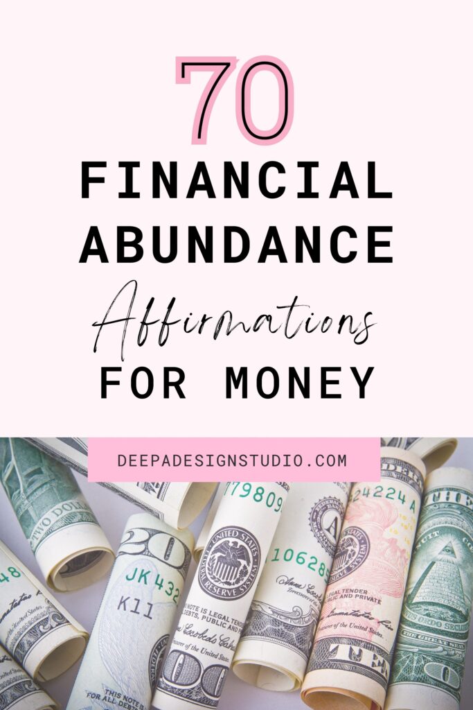  abundance affirmations for money