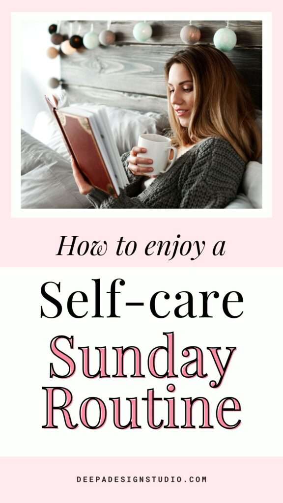 how to create self care sunday routine