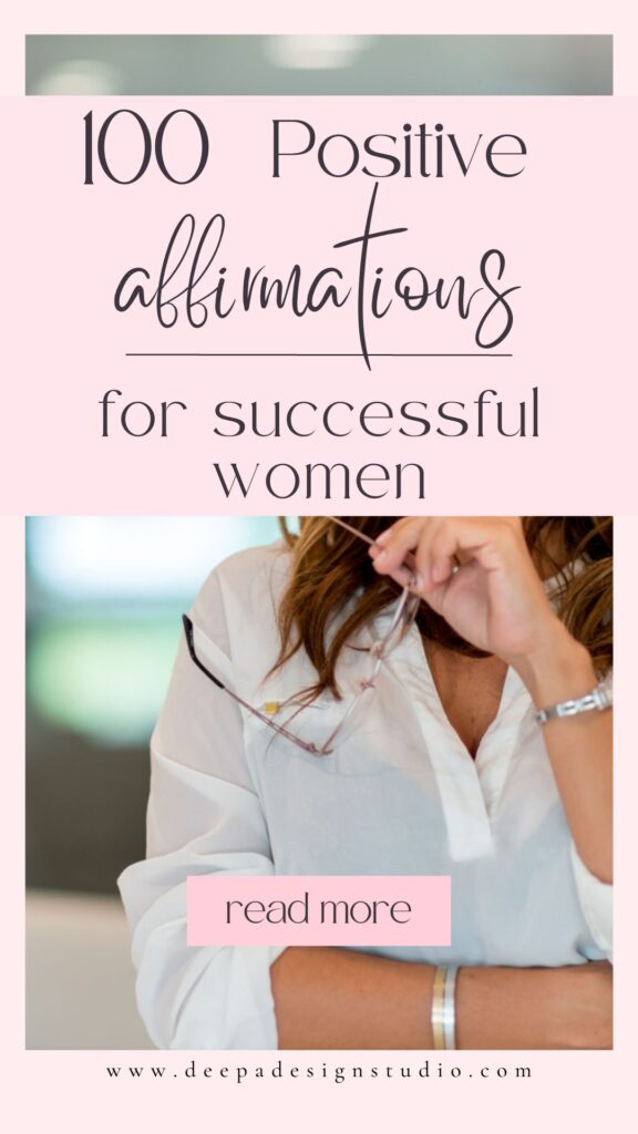 100 Positive Affirmations for Women