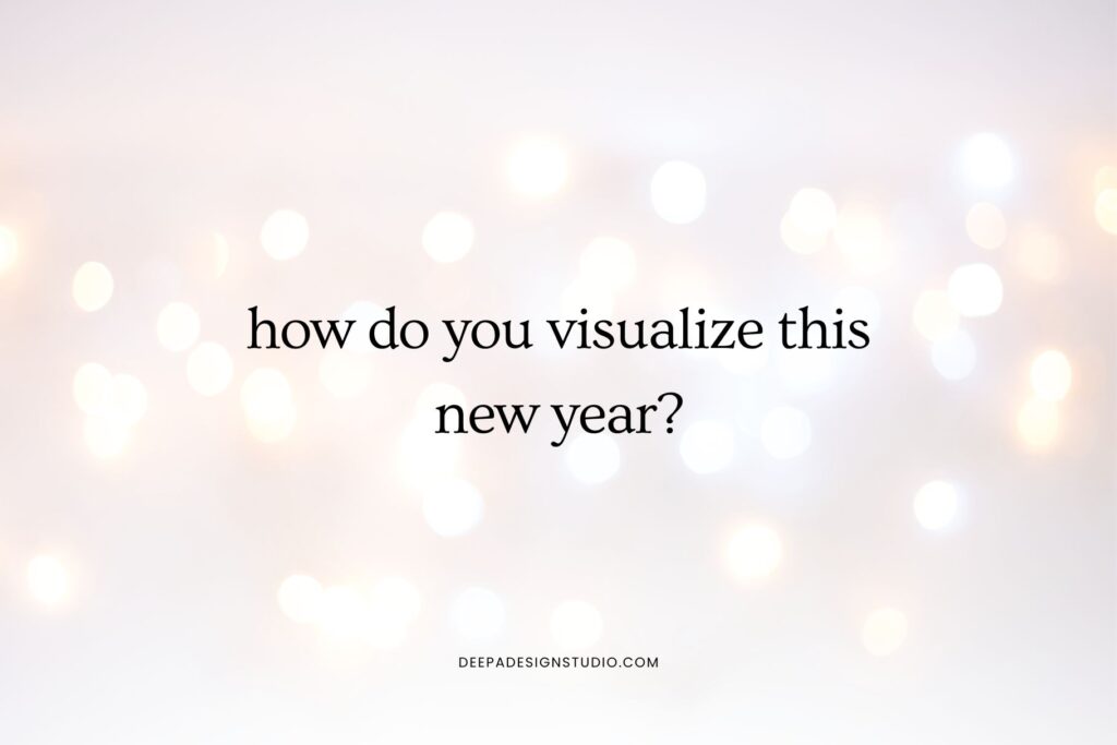 how do you visualize this new year