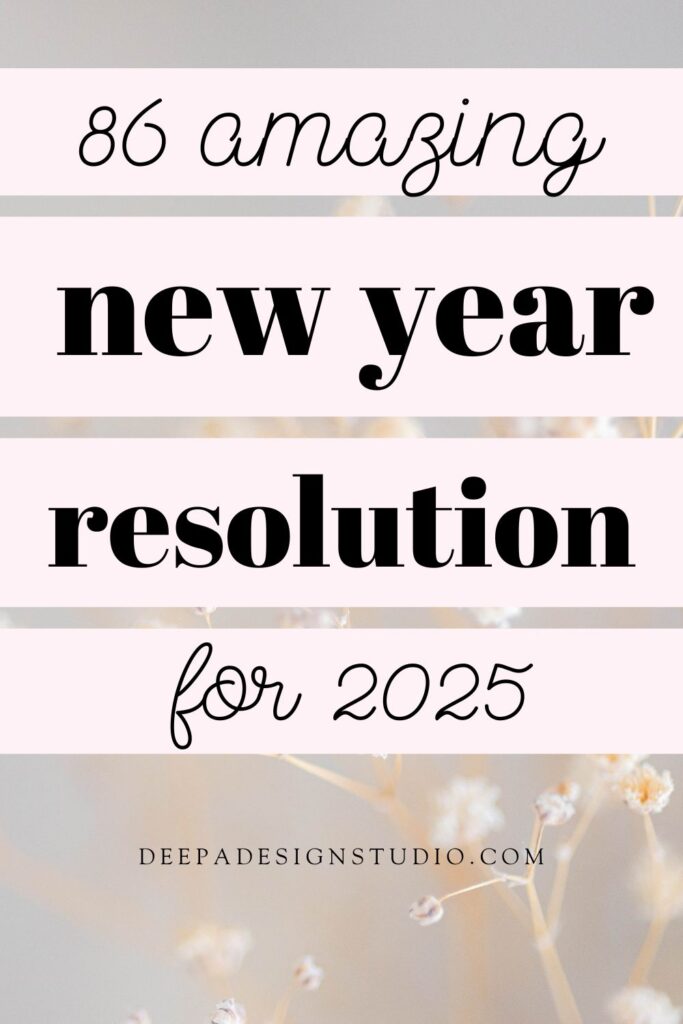 resolution for new year goal 