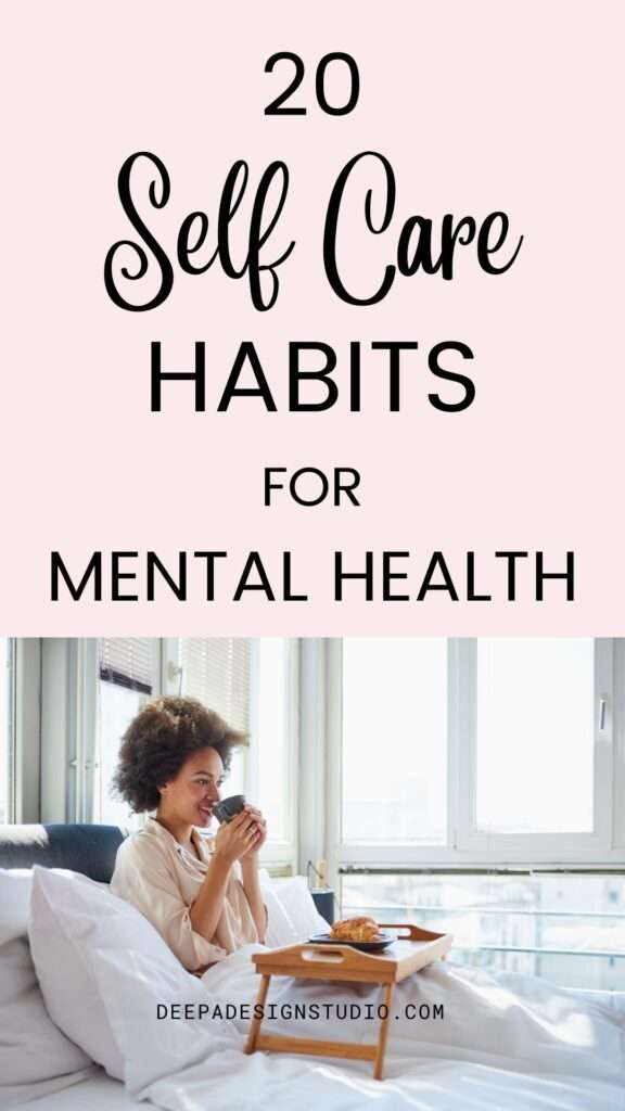 self care ideas for positive mental health