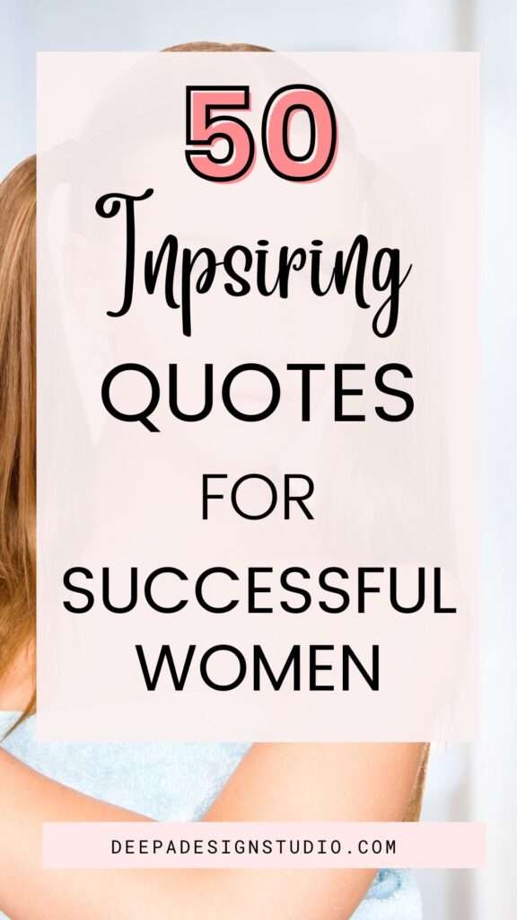 inspiring quotes for successful women 