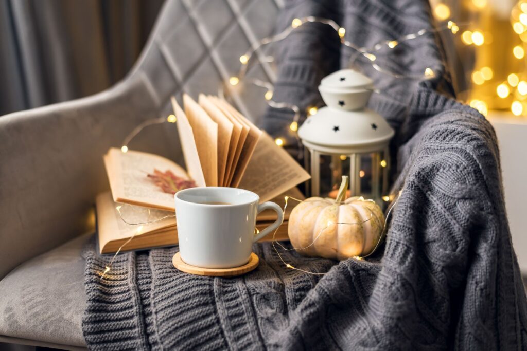 autumn bucket list warm blankets