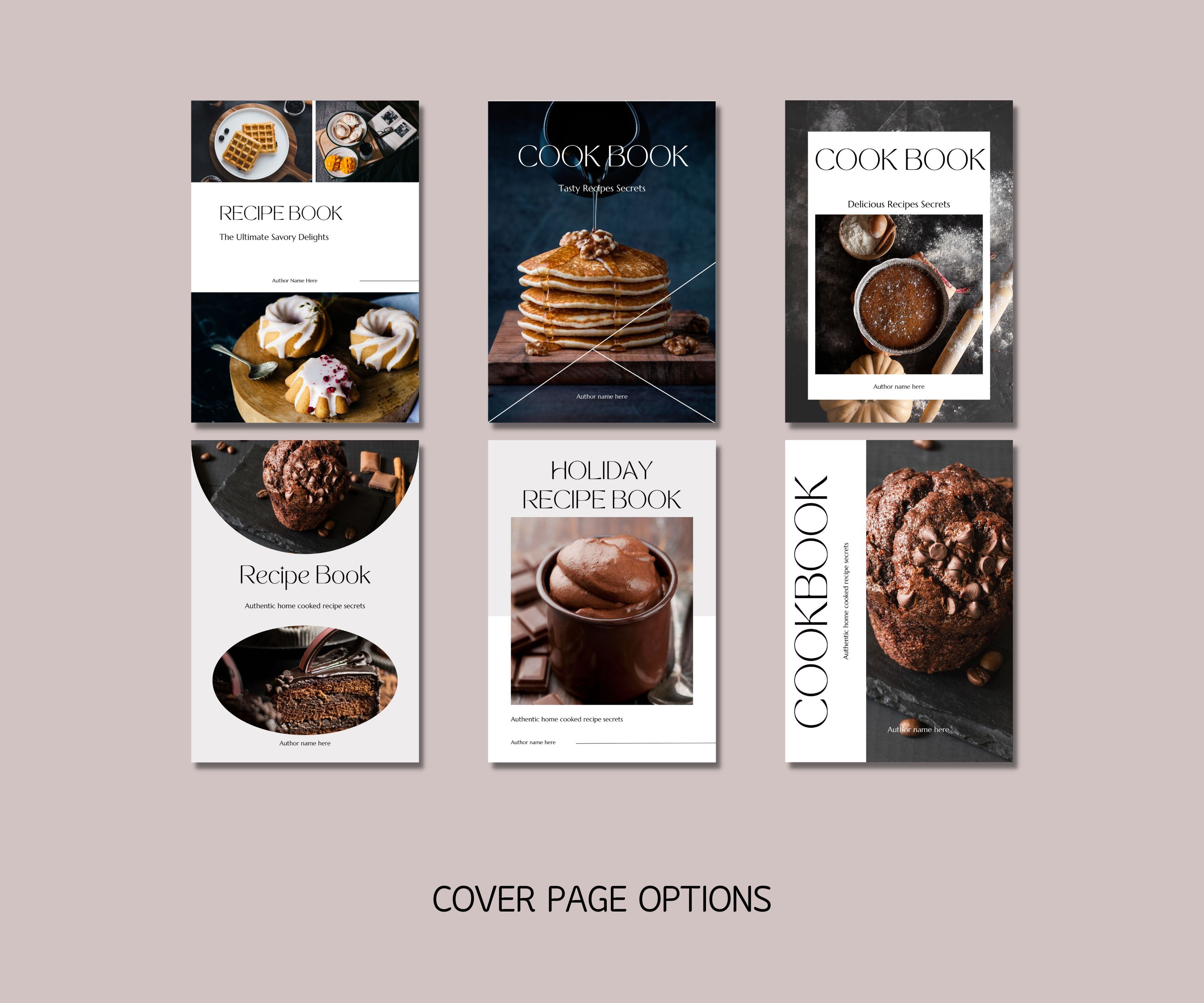 recipe book template - Canva Recipe template