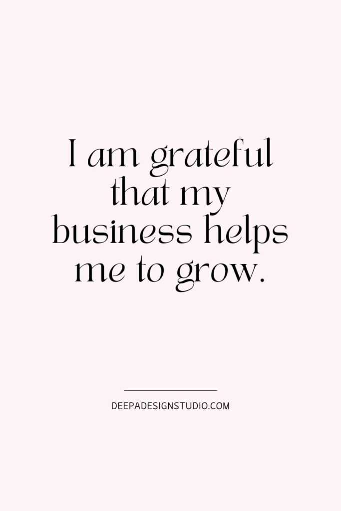 business success affirmation for women - Deepa -design- studio