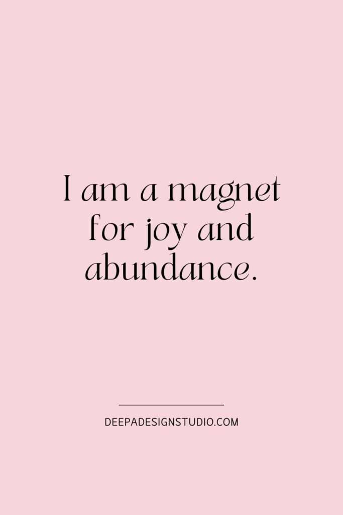 law of attraction affirmation dream vision board - Deepa - design - studio