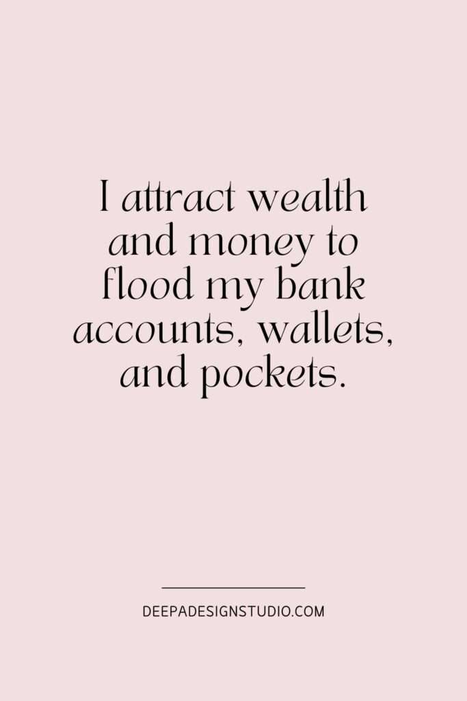 vision board affirmation manifestation for law of attraction - Deepa - design - studio