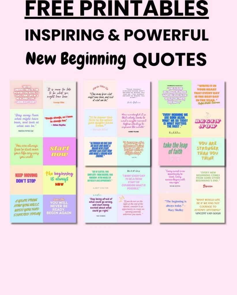 free printables PDF - NEW beginning Quotes - Deepa -design - studio (1)