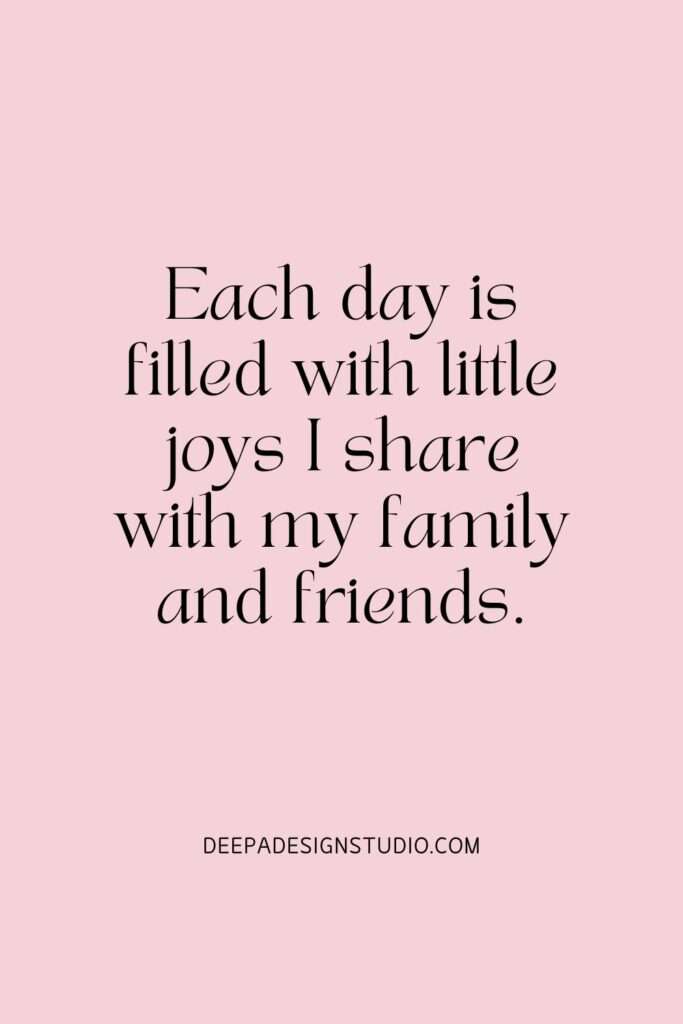 holiday affirmations to enjoy winter Christmas