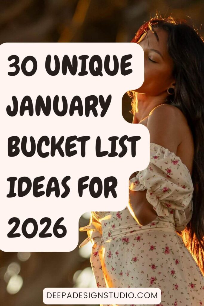 30 unique January bucket list ideas for 2026