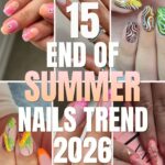 End of summer nails trend to fall in love