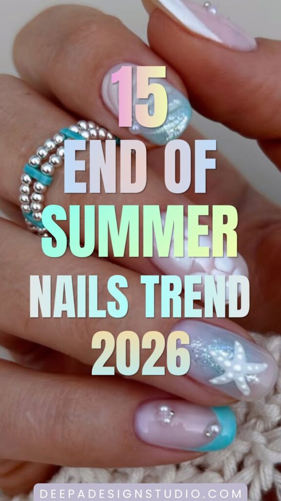 15 End of summer nails trend to love - deepadesignstudio.com