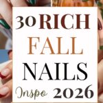 30 rich fall nail inspo for 2026 to enjoy rich autumn - deepadesignstudio