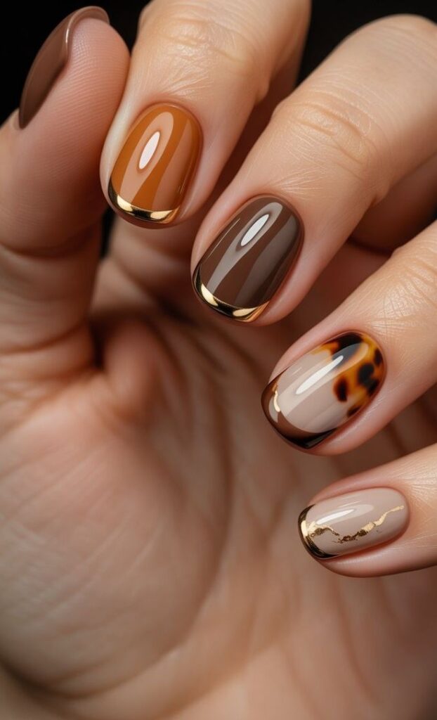 rich fall nails inspo 1