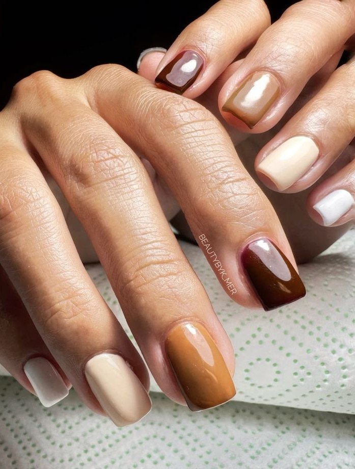 rich fall nails inspo