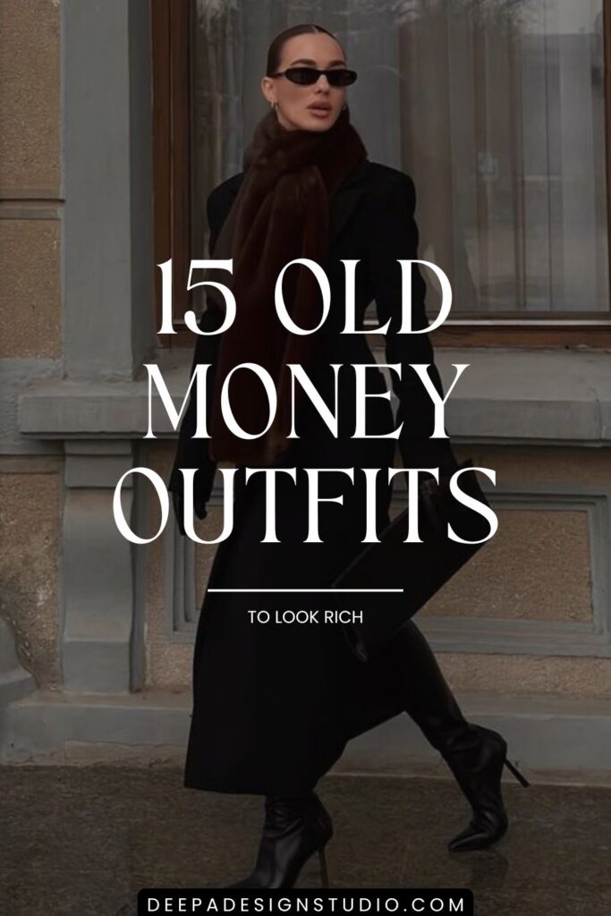 15 old money outfits for a rich winter aesthetic