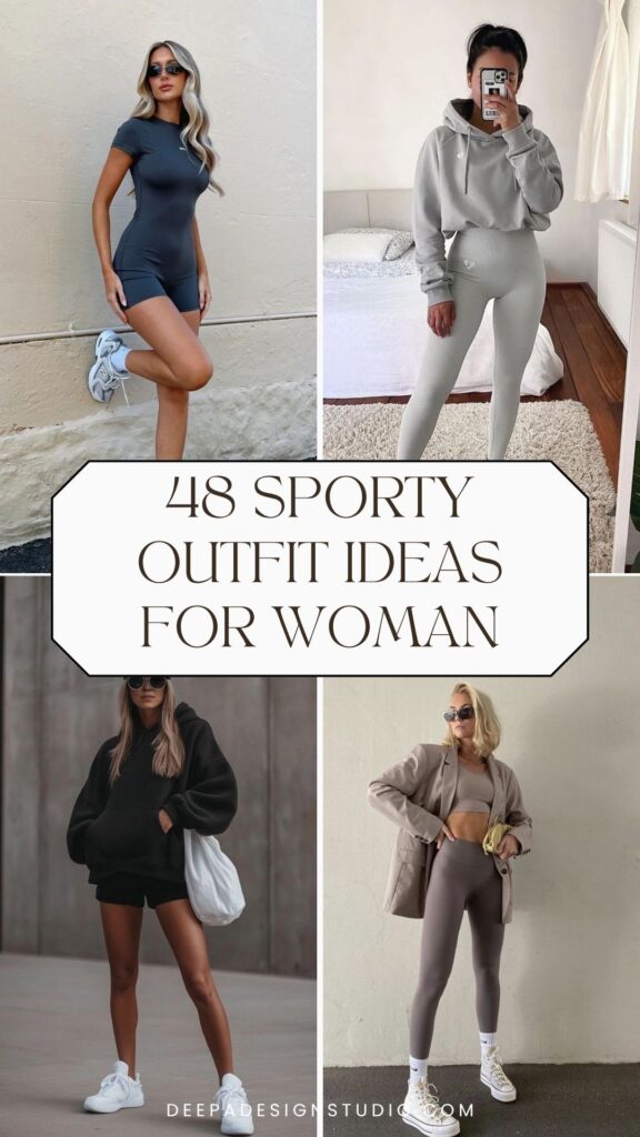 48 sporty outfit ideas for chic woman