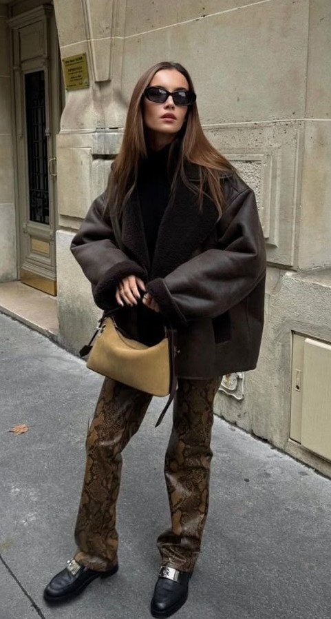 biker jacket autumn street style