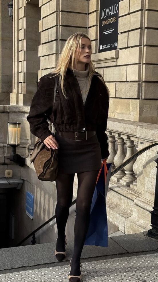 chic Paris outfit for Fall street style