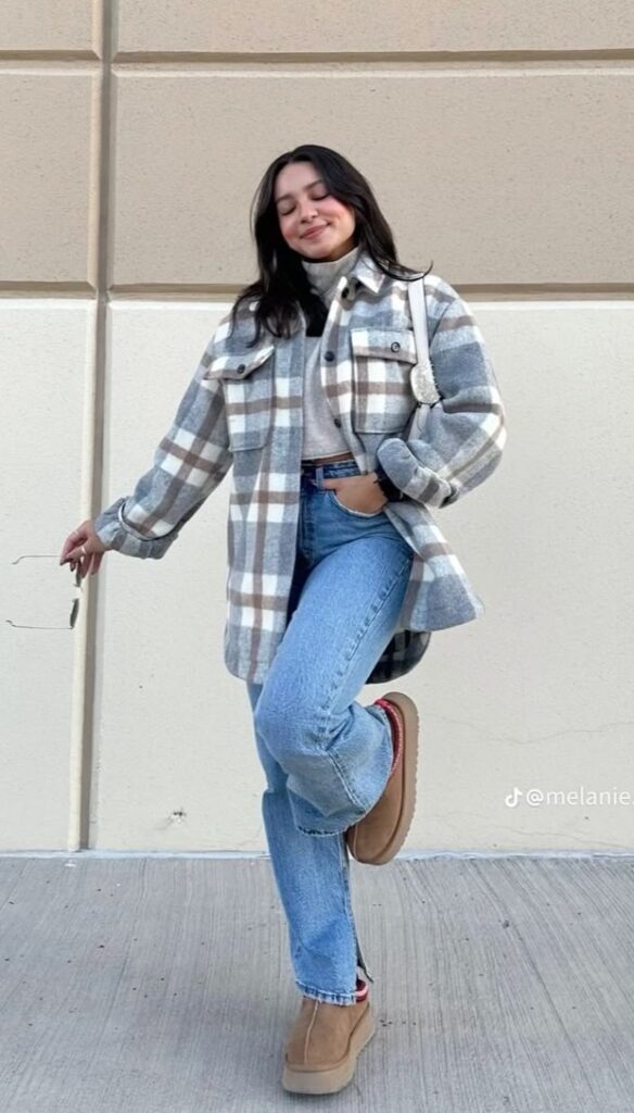 flannel jacket fall autumn outfits