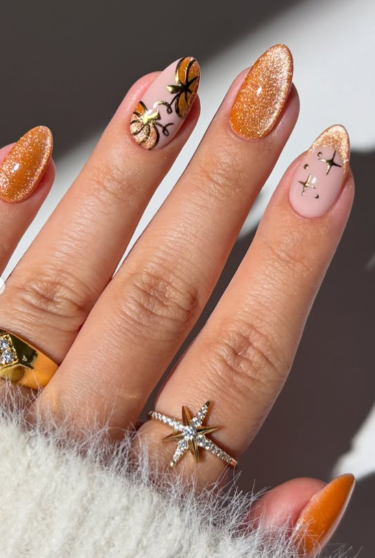 October Halloween nails inspo @simlynail
