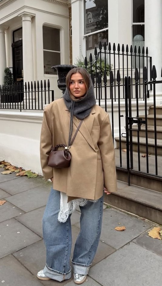 blazer casual for winter date outfits