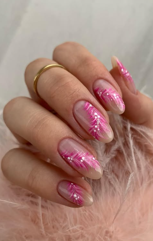 festive foliage nails @isabelmaynails