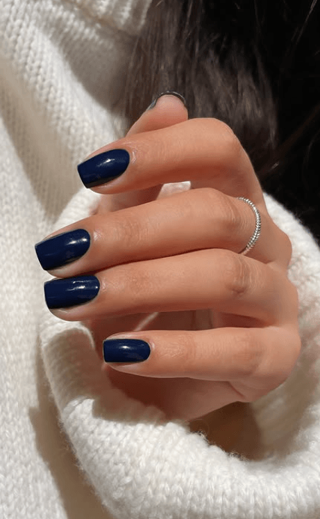 navy blue nails @nailsbypaulin
