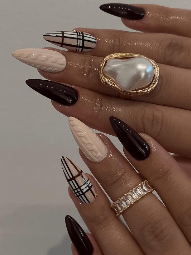 sweater weather nails designs