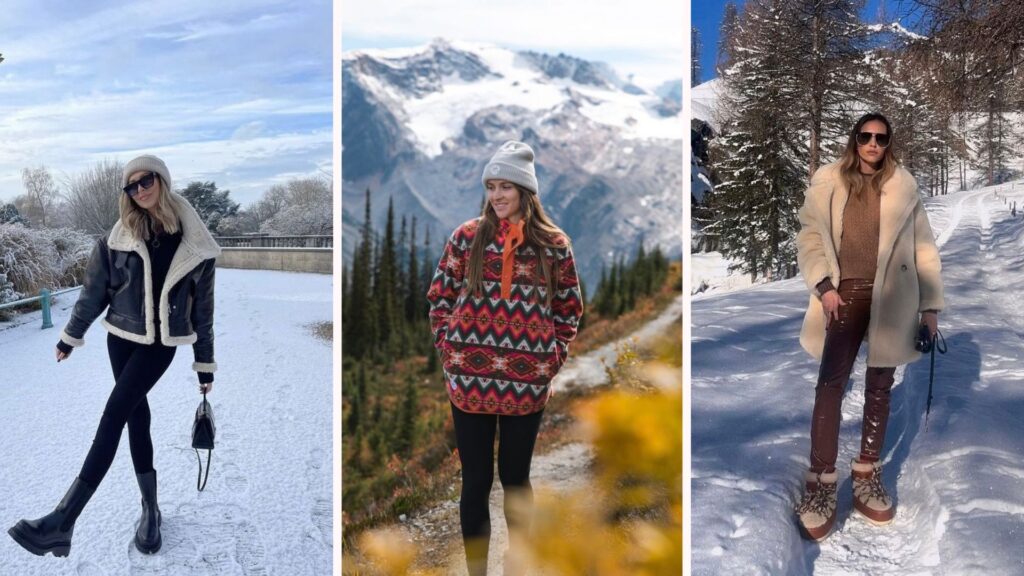 winter hiking outfit