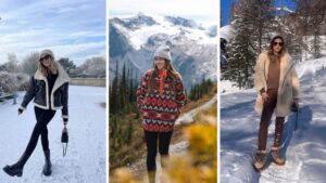 winter hiking outfit