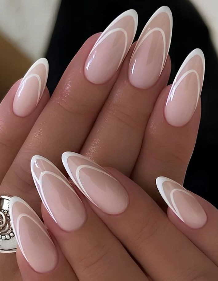 French contour nails expensive nail designs